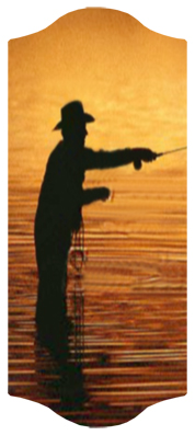 Gone Fishing (Man) Bronze